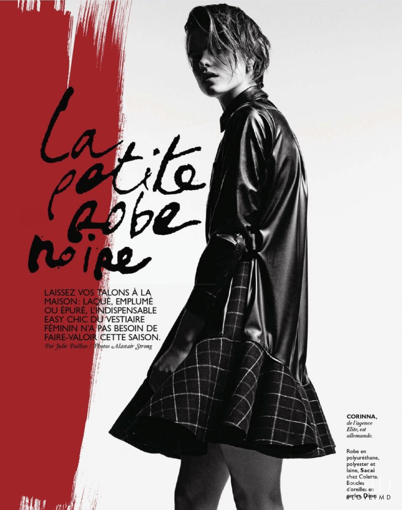 Corinna Ingenleuf featured in La Petite Robe Noire, December 2013