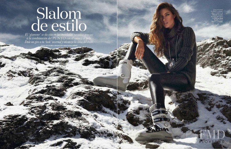 Nadejda Savcova featured in Slalom De Estilo, January 2014