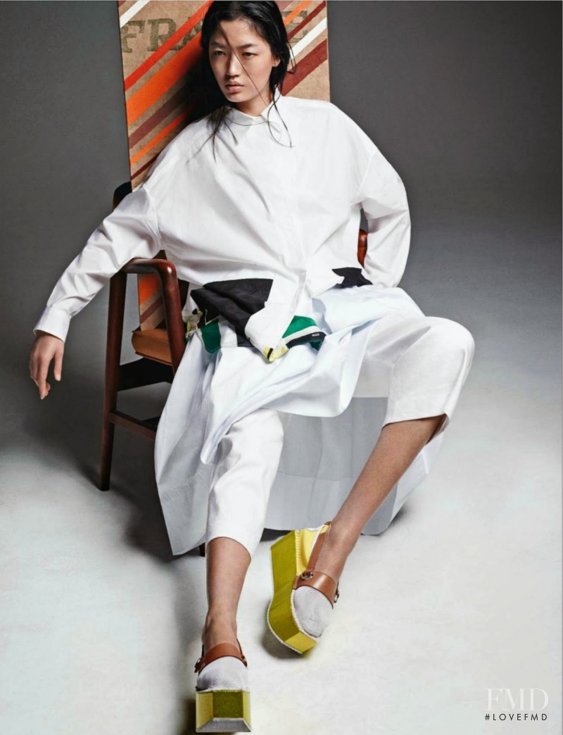 Qi Wen featured in Fusion, January 2014