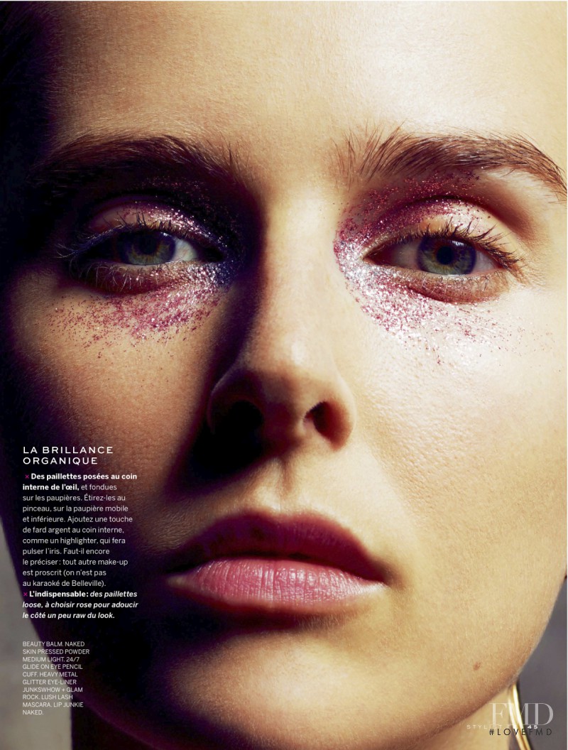 Lisanne de Jong featured in Cette Fille Est Brillante, December 2013