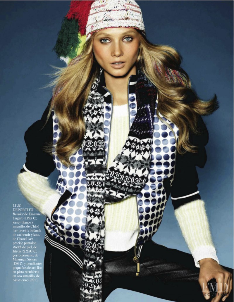 Anna Selezneva featured in Parte De Nieve, January 2014