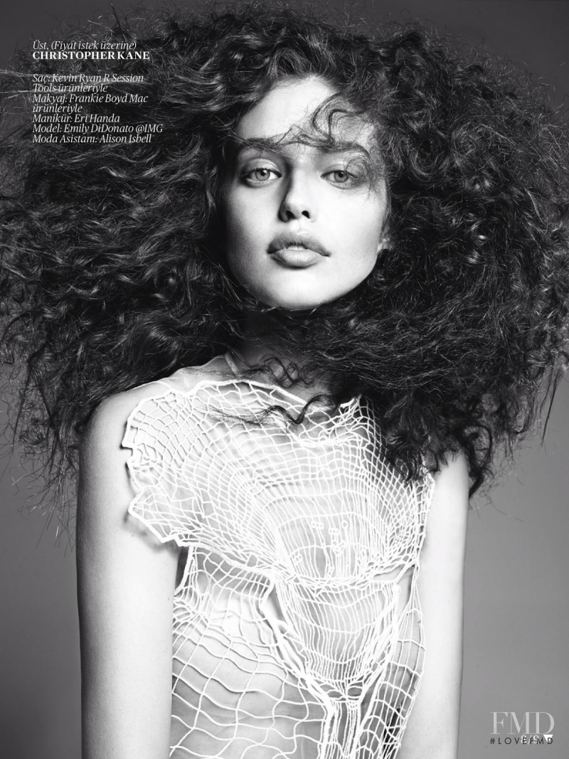 Emily DiDonato featured in Dokun Ve Hisset, January 2014