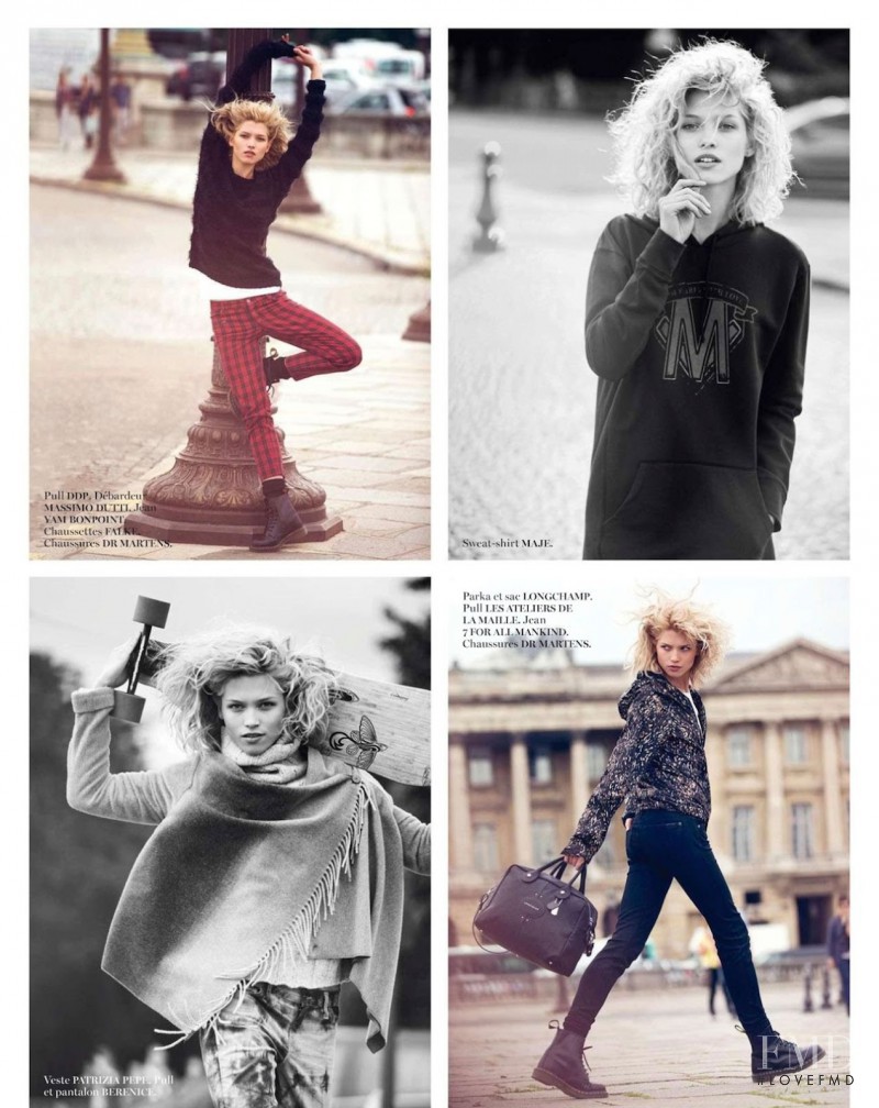 Hana Jirickova featured in Parisiennes, September 2013