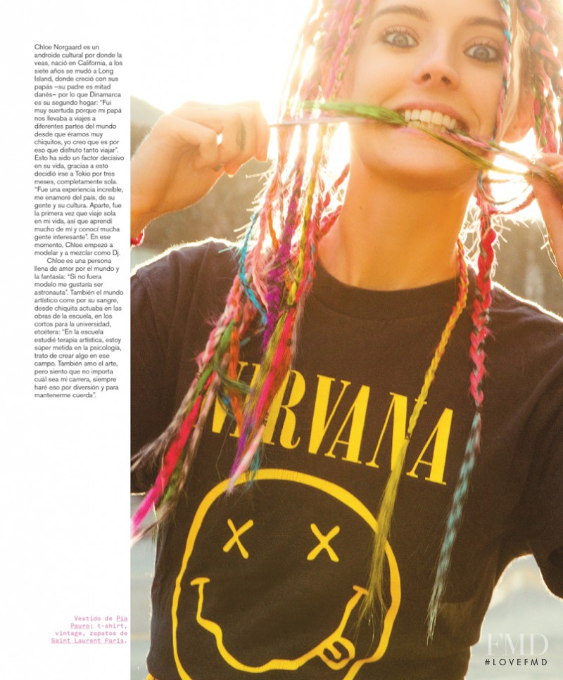 Chloe Norgaard featured in Crayon Ponysiah, December 2013