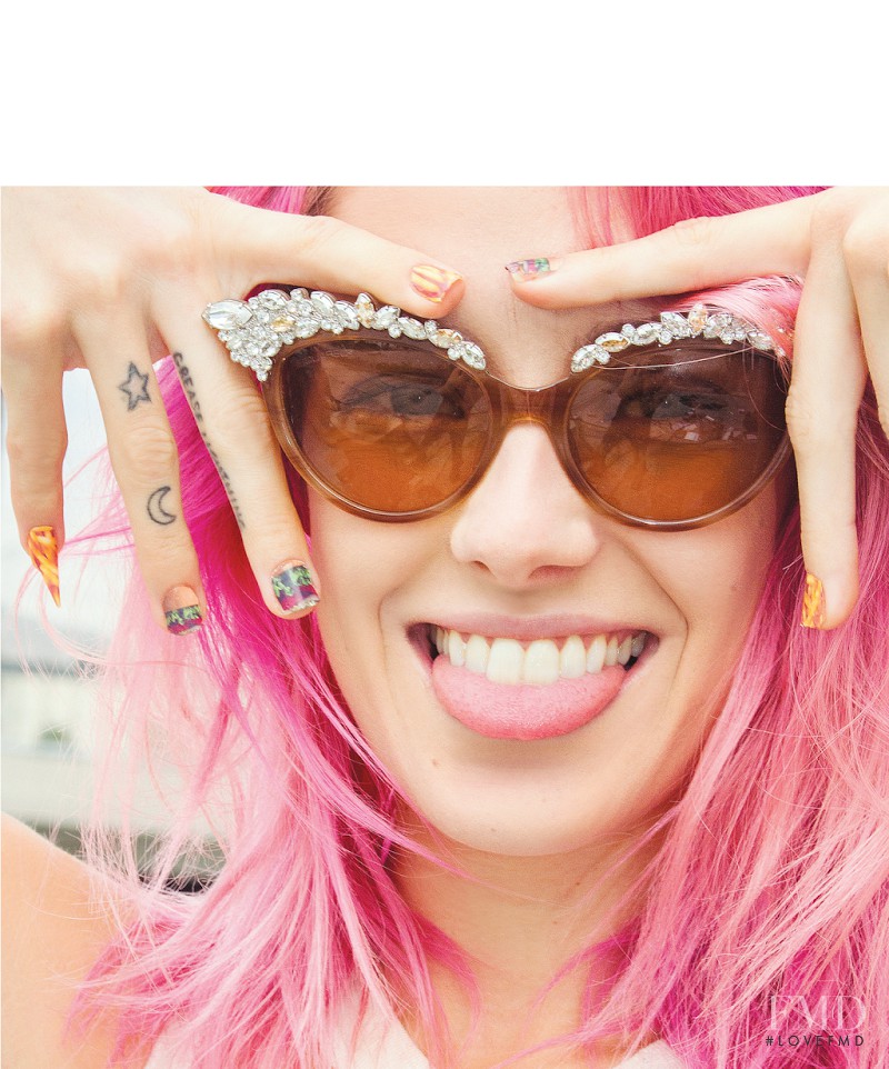 Chloe Norgaard featured in Crayon Ponysiah, December 2013
