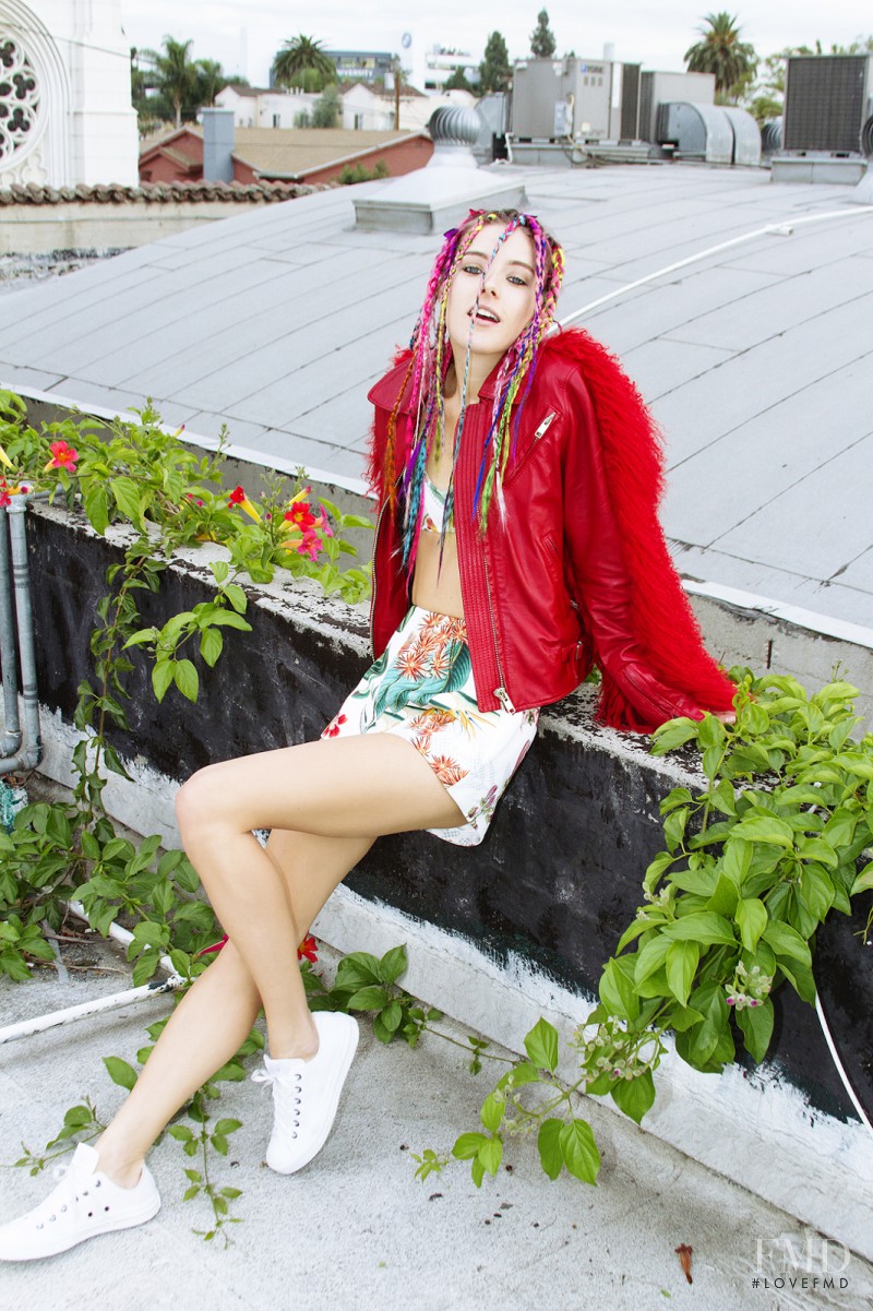 Chloe Norgaard featured in Crayon Ponysiah, December 2013