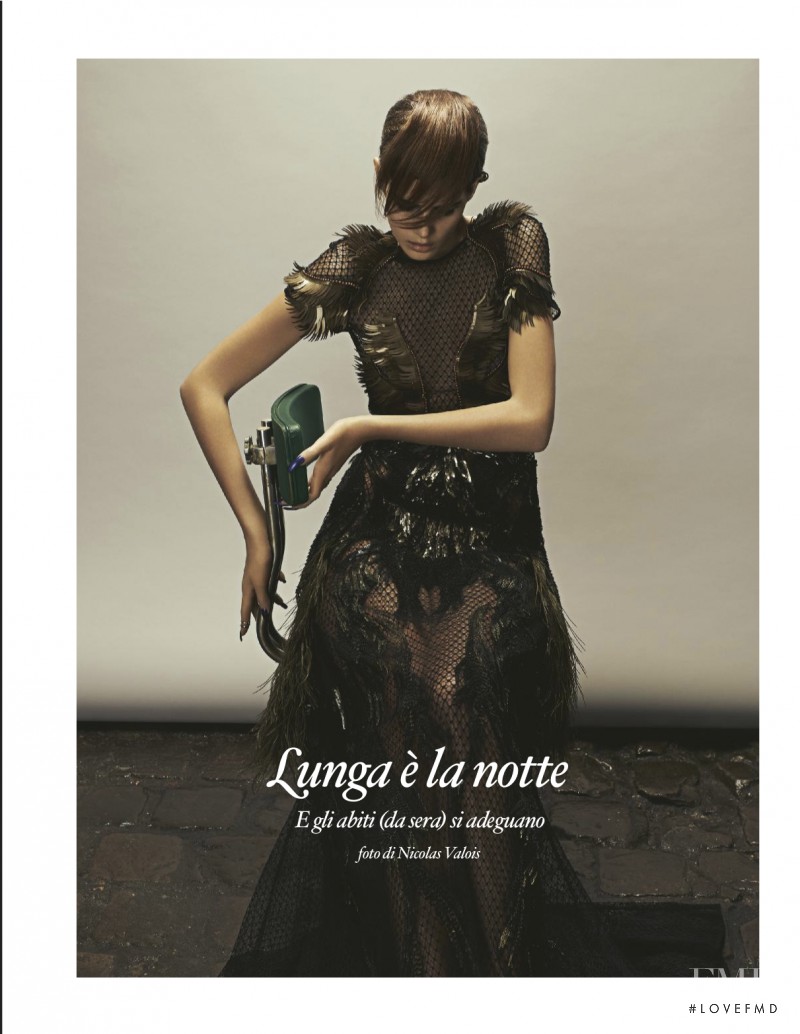 Monika Cima featured in Lunga E La Notte, December 2013