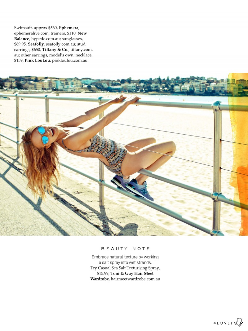Eva Downey featured in For We Are Young + Free, January 2014