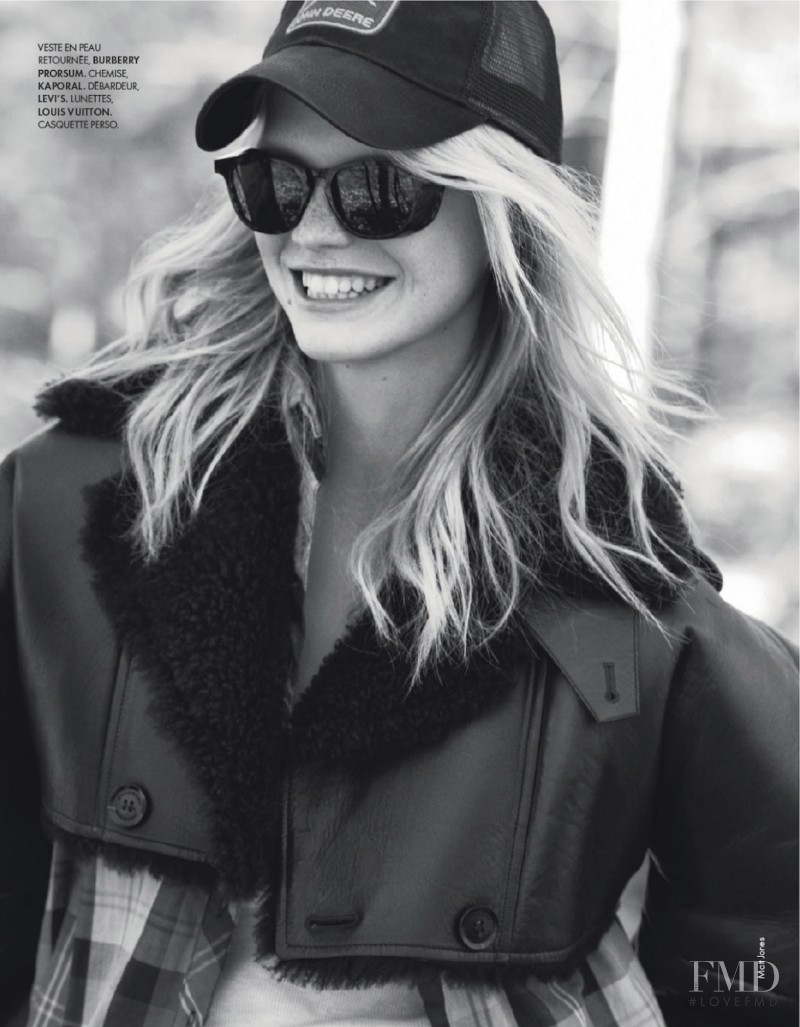 Nadine Leopold featured in Grand Air, January 2014