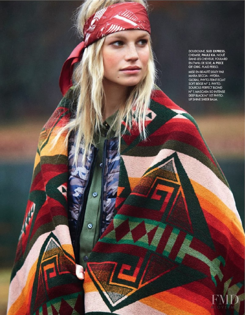 Nadine Leopold featured in Grand Air, January 2014