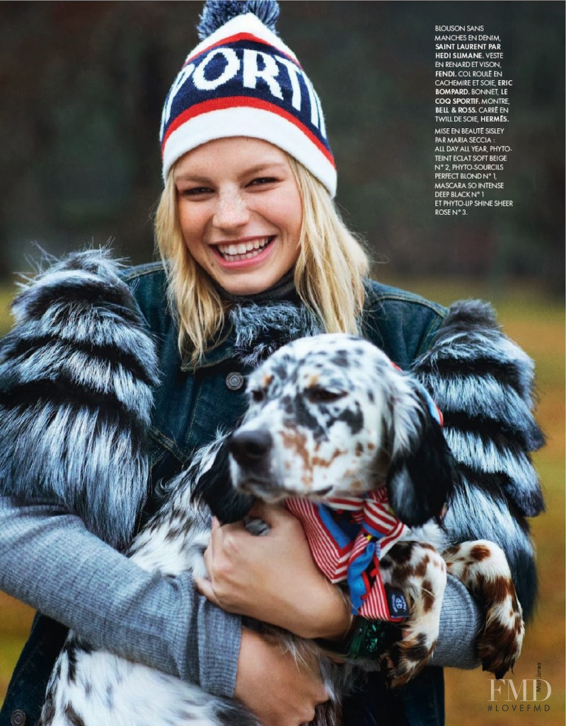 Nadine Leopold featured in Grand Air, January 2014