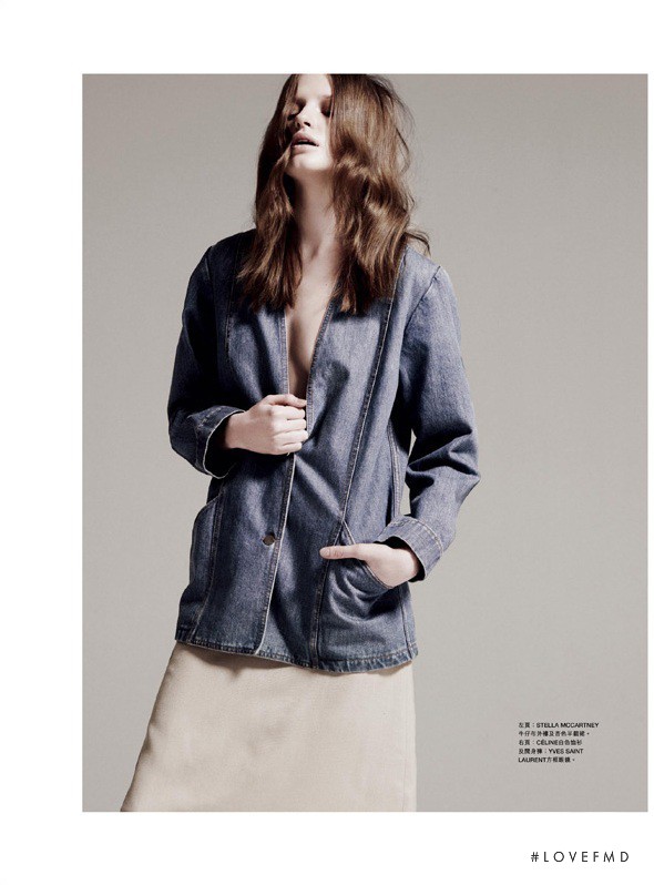 Anastasia Kuznetsova featured in Boyish, May 2011