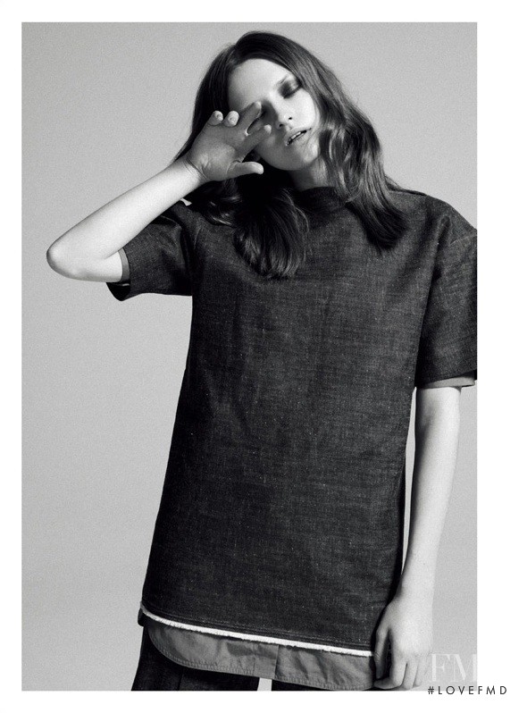 Anastasia Kuznetsova featured in Boyish, May 2011