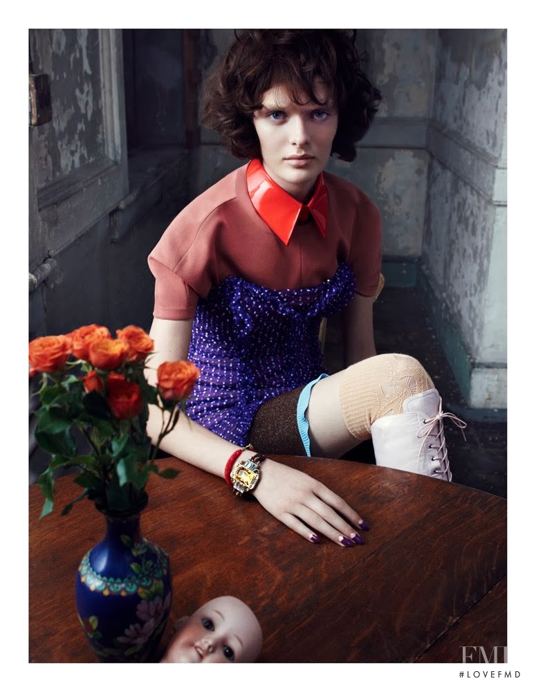 Sam Rollinson featured in Beauty, January 2014