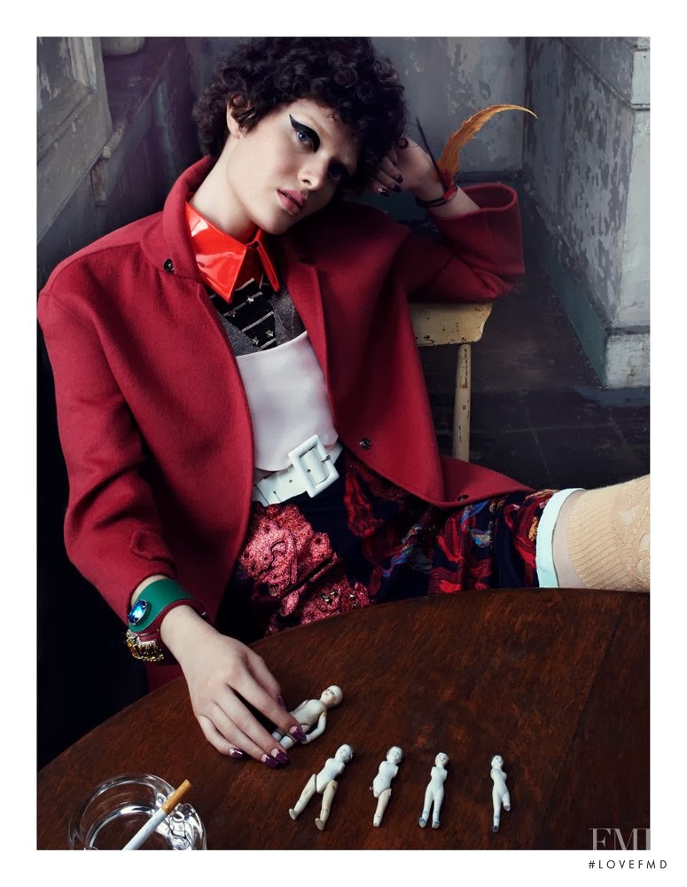 Sam Rollinson featured in Beauty, January 2014