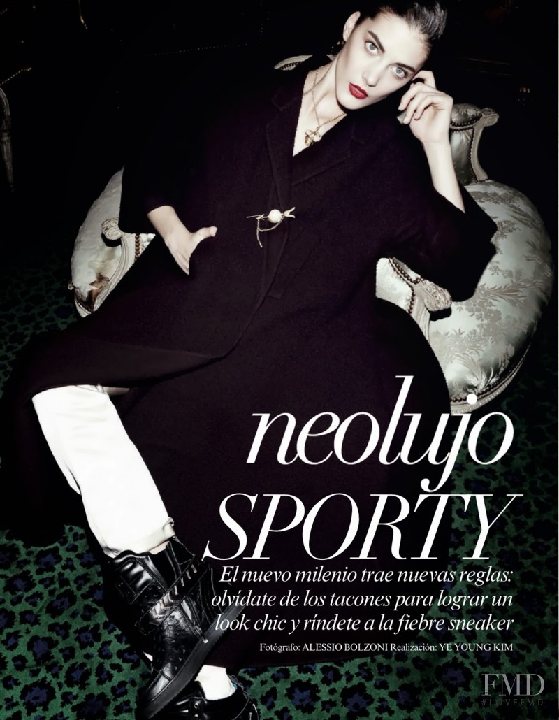 Katryn Kruger featured in Neolujo Sporty, January 2014