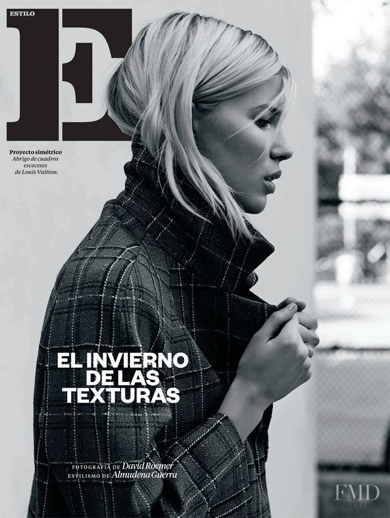 Britt Maren Stavinoha featured in El Invierno De Las Texturas, January 2014