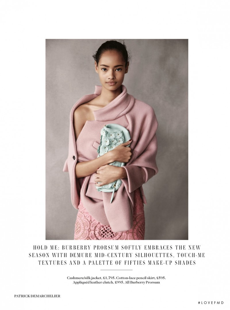 Malaika Firth featured in Spring Uncovered, February 2014