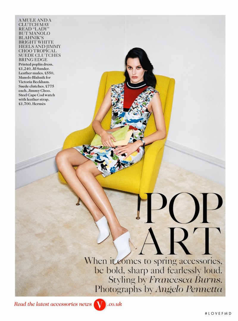 Amanda Murphy featured in Pop Art, February 2014