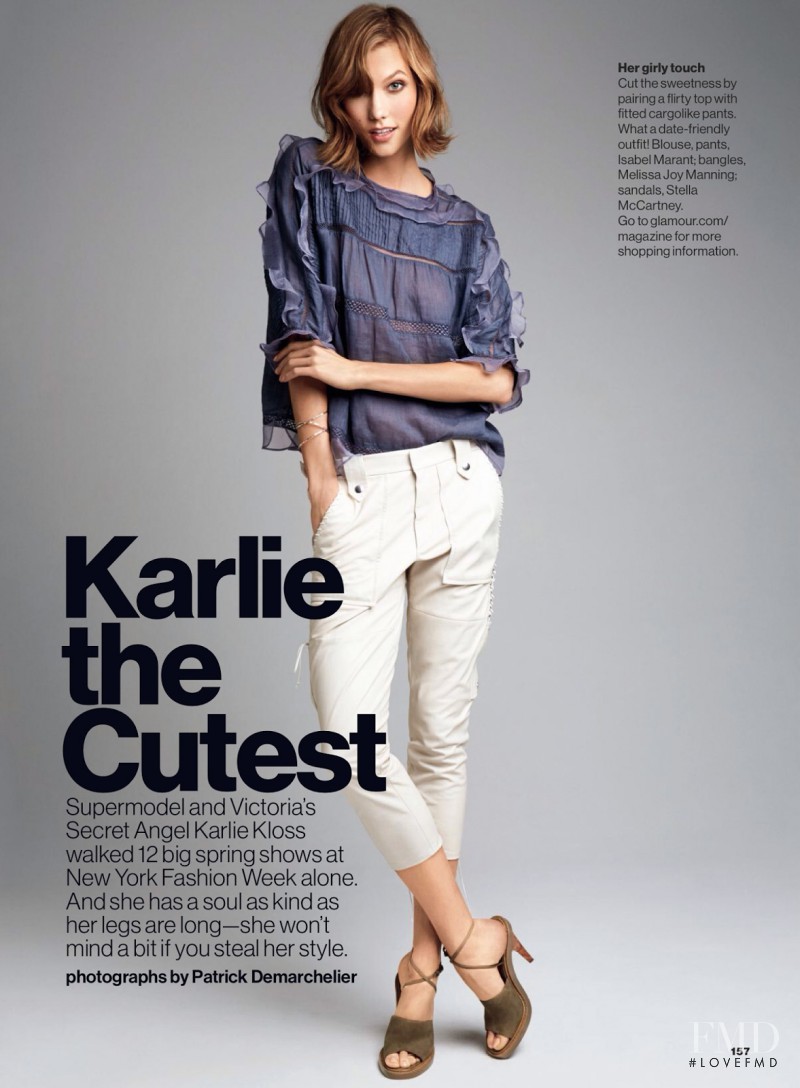 Karlie Kloss featured in Karlie The Cutest, February 2014