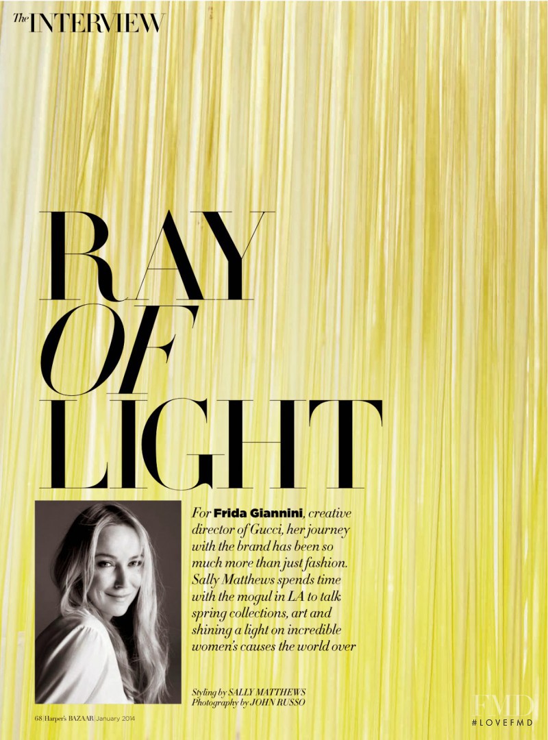 Ray Of Light, January 2014