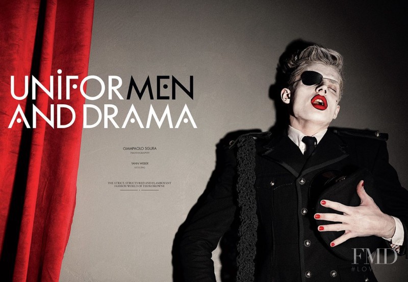 Janis Ancens featured in Uniformen And Drama, December 2013