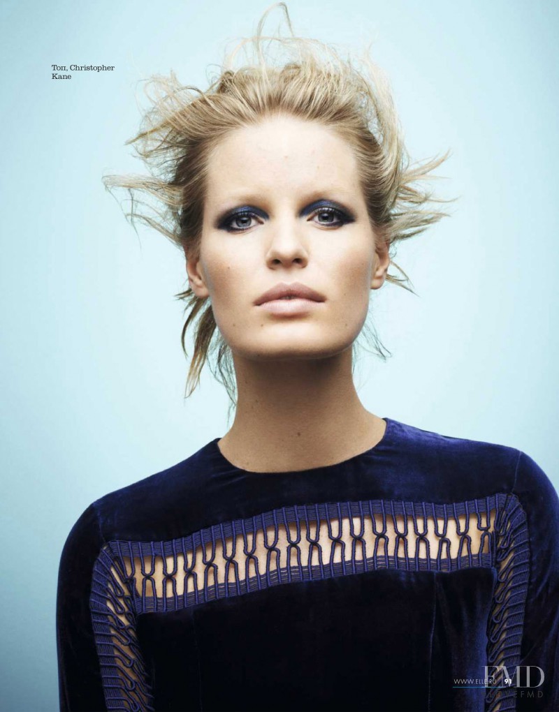 Caroline Winberg featured in Blue Storm, January 2014