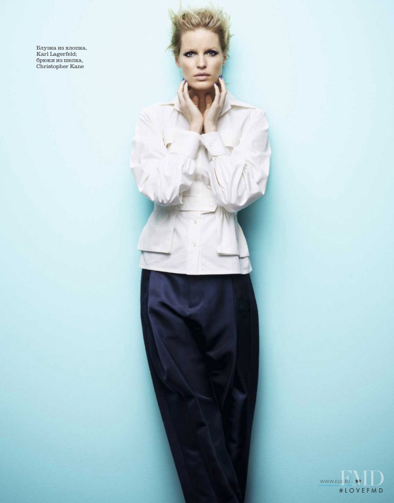 Caroline Winberg featured in Blue Storm, January 2014