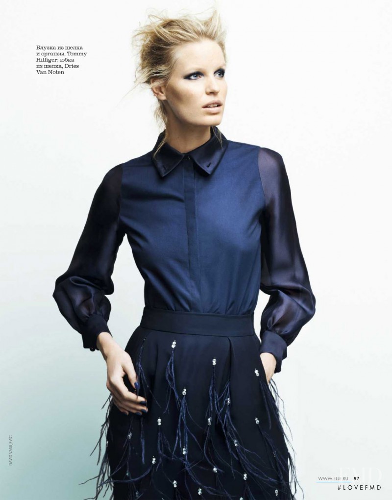 Caroline Winberg featured in Blue Storm, January 2014