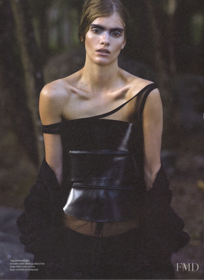 Emily Astrup featured in Skogen, September 2013