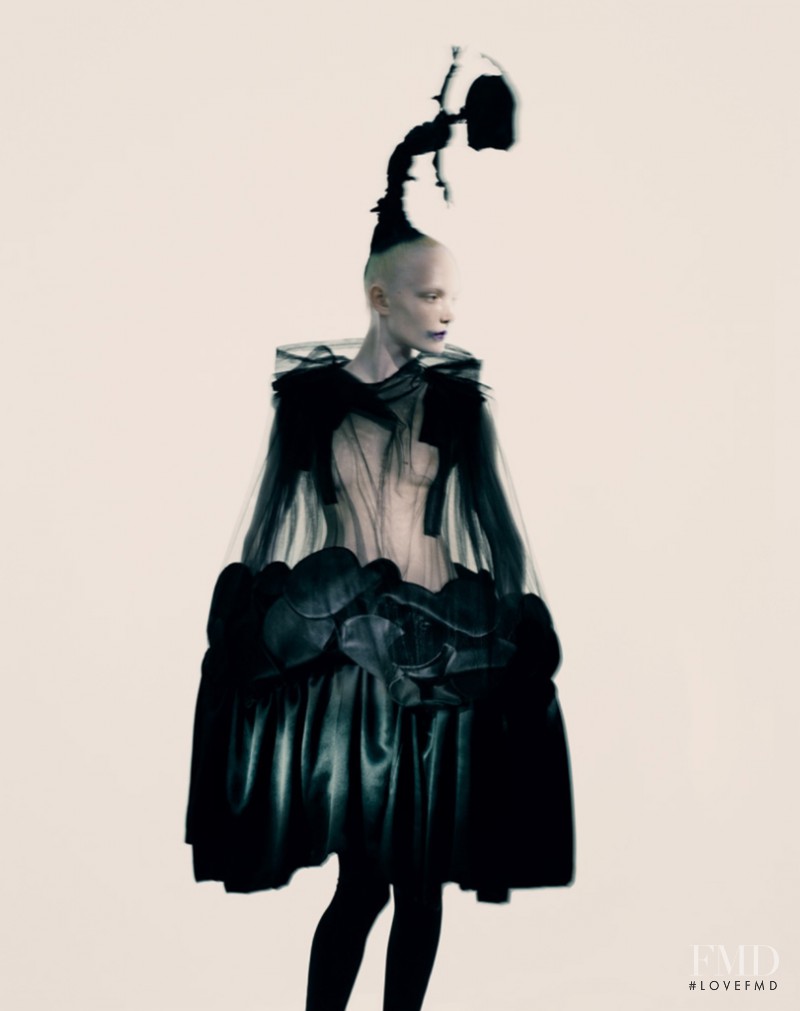 Maja Salamon featured in Fashion\'s Purest Visionary: Rei Kawakubo, December 2013