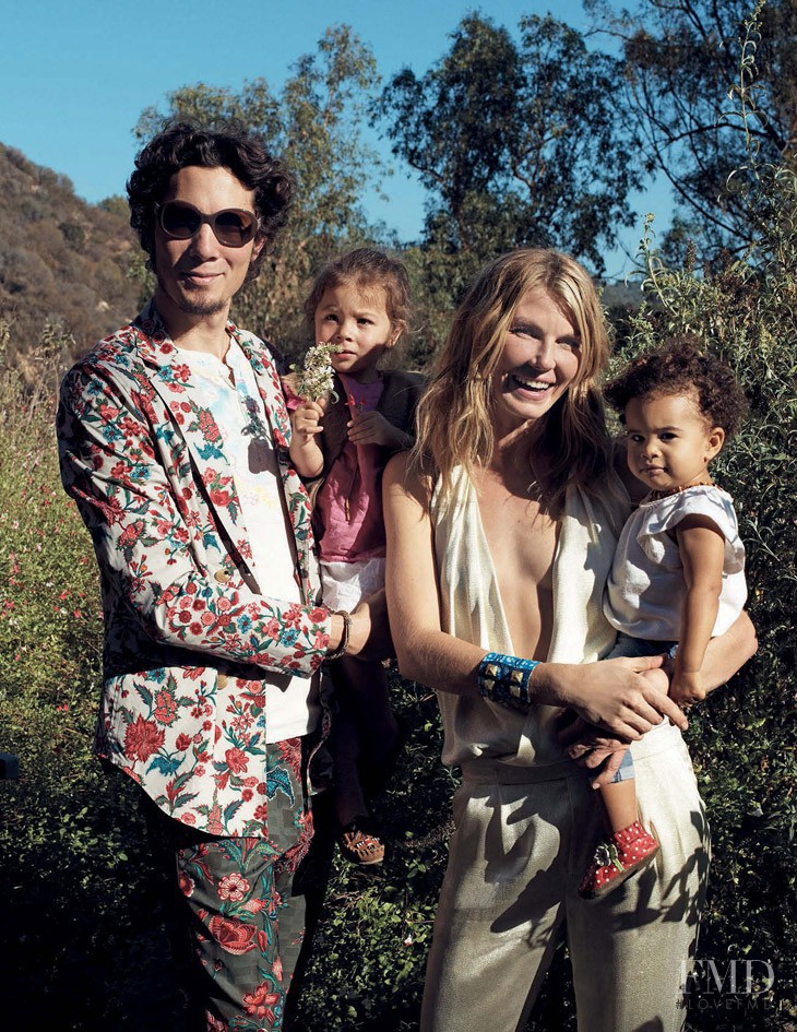 Angela Lindvall featured in Angela Lindvall with family and friends, January 2014