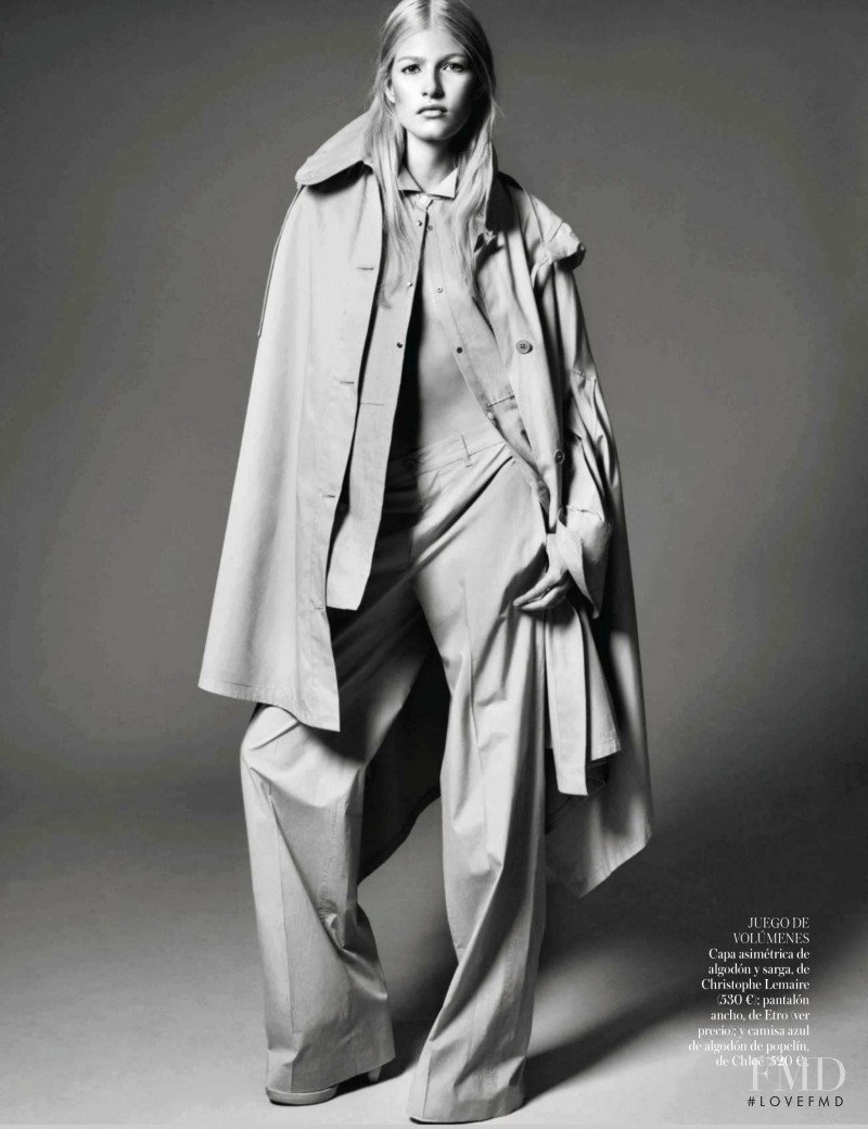 Louise Parker featured in Trench Topic, January 2014