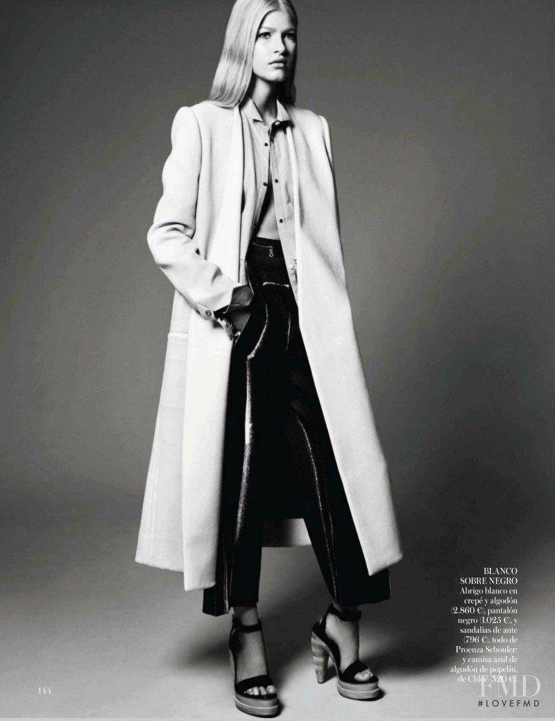 Louise Parker featured in Trench Topic, January 2014