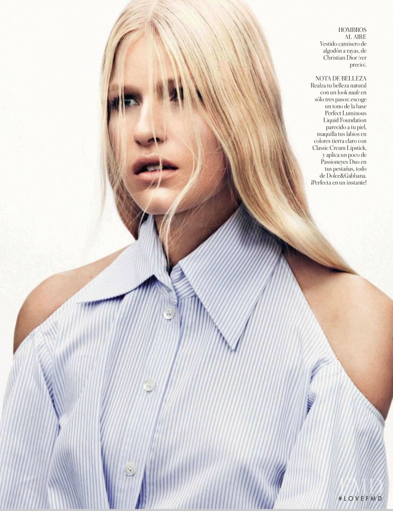 Louise Parker featured in Trench Topic, January 2014