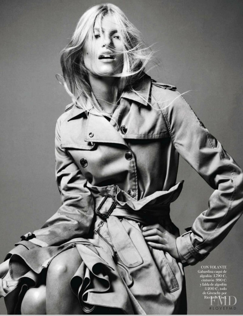 Louise Parker featured in Trench Topic, January 2014