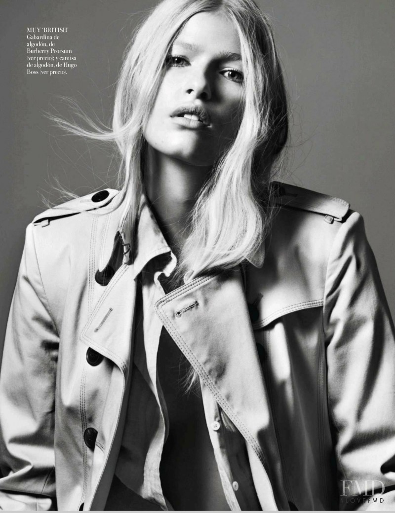 Louise Parker featured in Trench Topic, January 2014