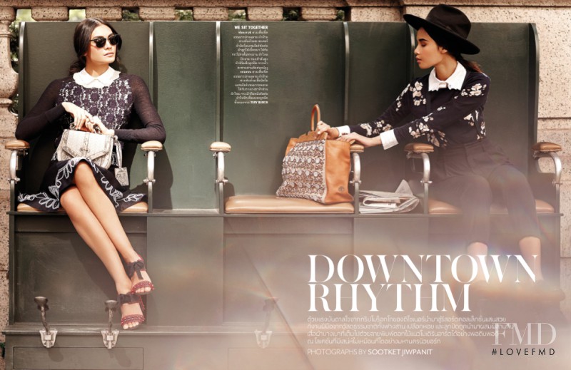 Florence Faivre featured in Downtown Rhythm, January 2014