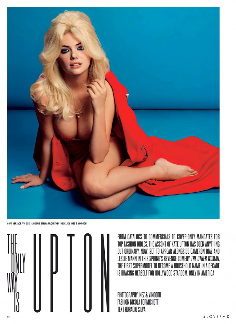 Kate Upton featured in The Only Way Is Upton, February 2014