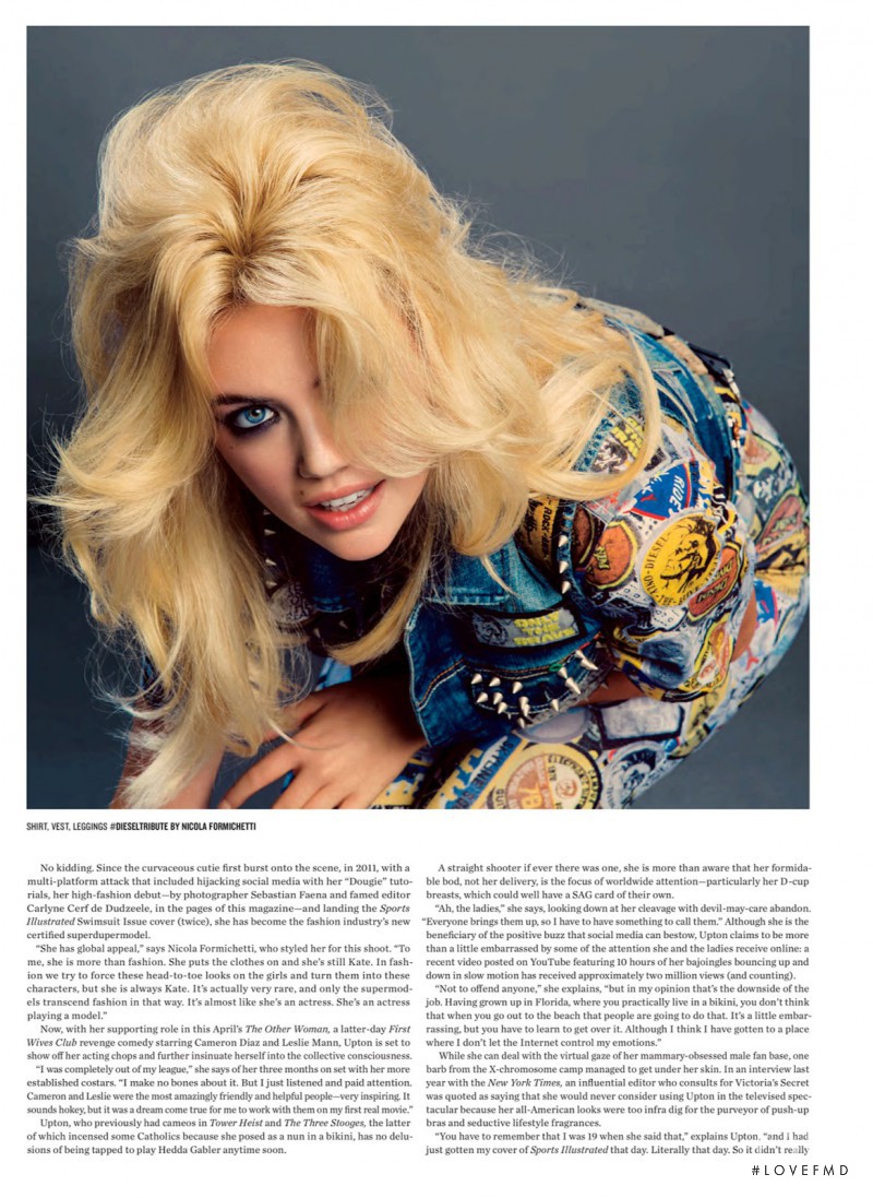 Kate Upton featured in The Only Way Is Upton, February 2014
