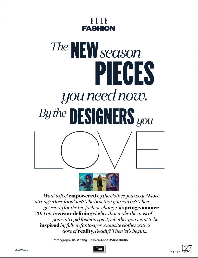 The New Season Pieces You Need Now By The Designers You Love, February 2014