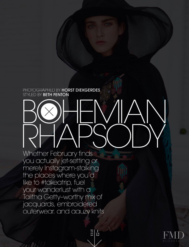 Cristina Herrmann featured in Bohemian Rhapsody, February 2014