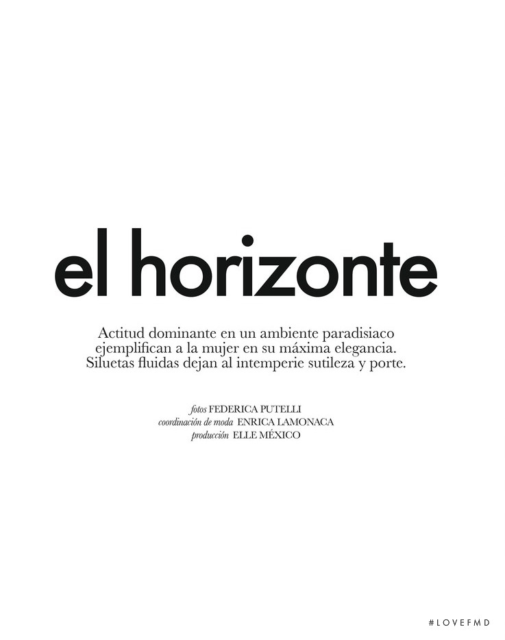 El Horizonte, January 2014