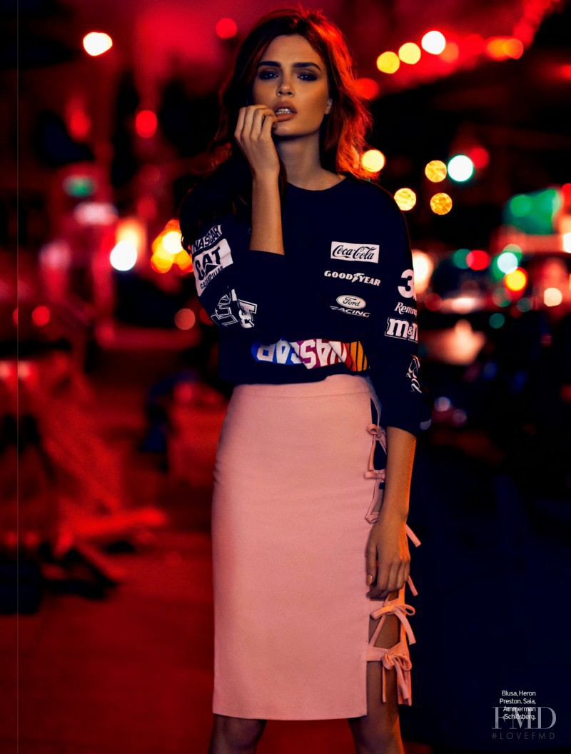 Josephine Skriver featured in Night Vision, January 2014