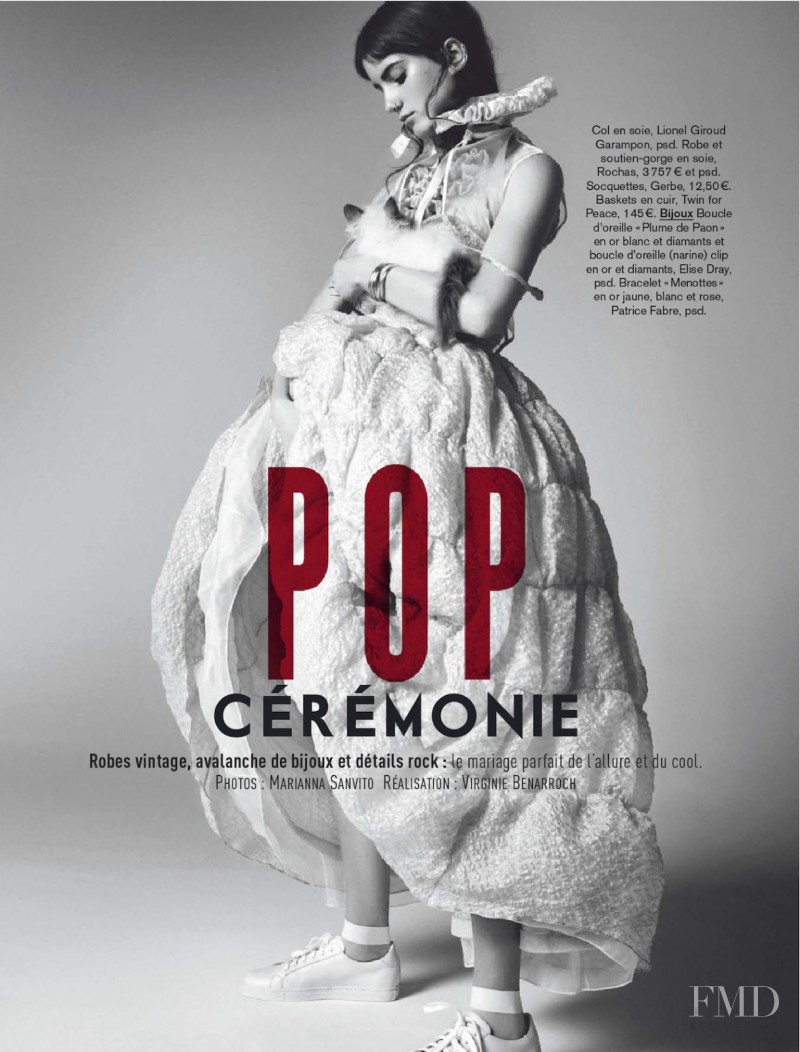 Anastassia Rottie featured in Pop Cérémonie, February 2014