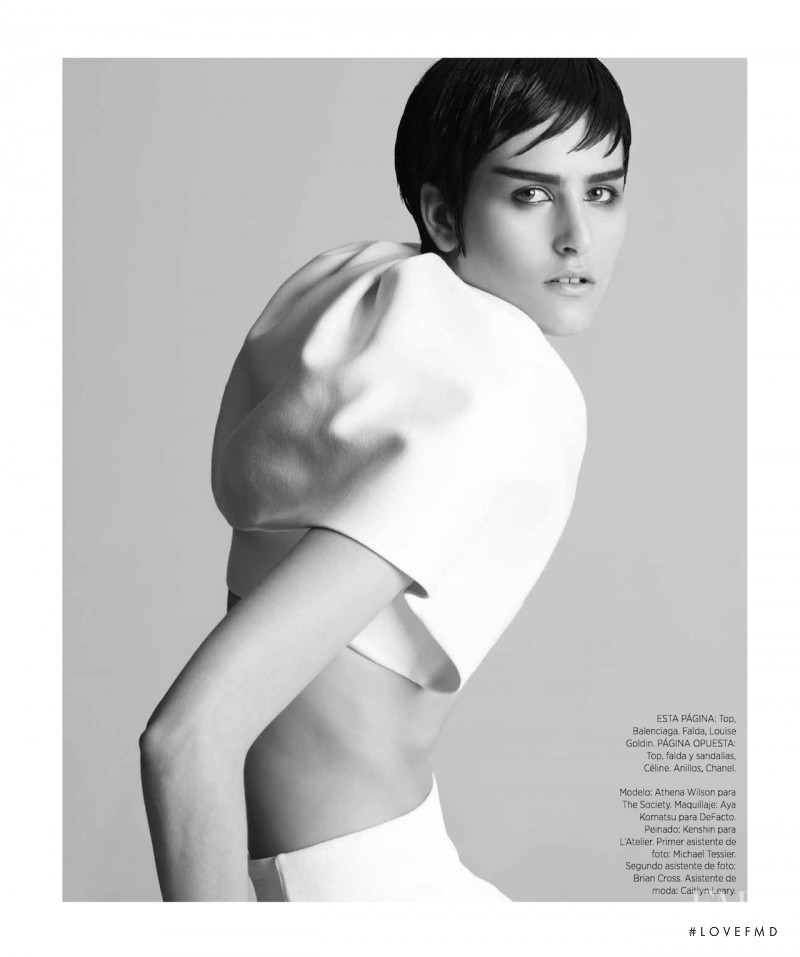 Athena Wilson featured in Minimal, January 2014