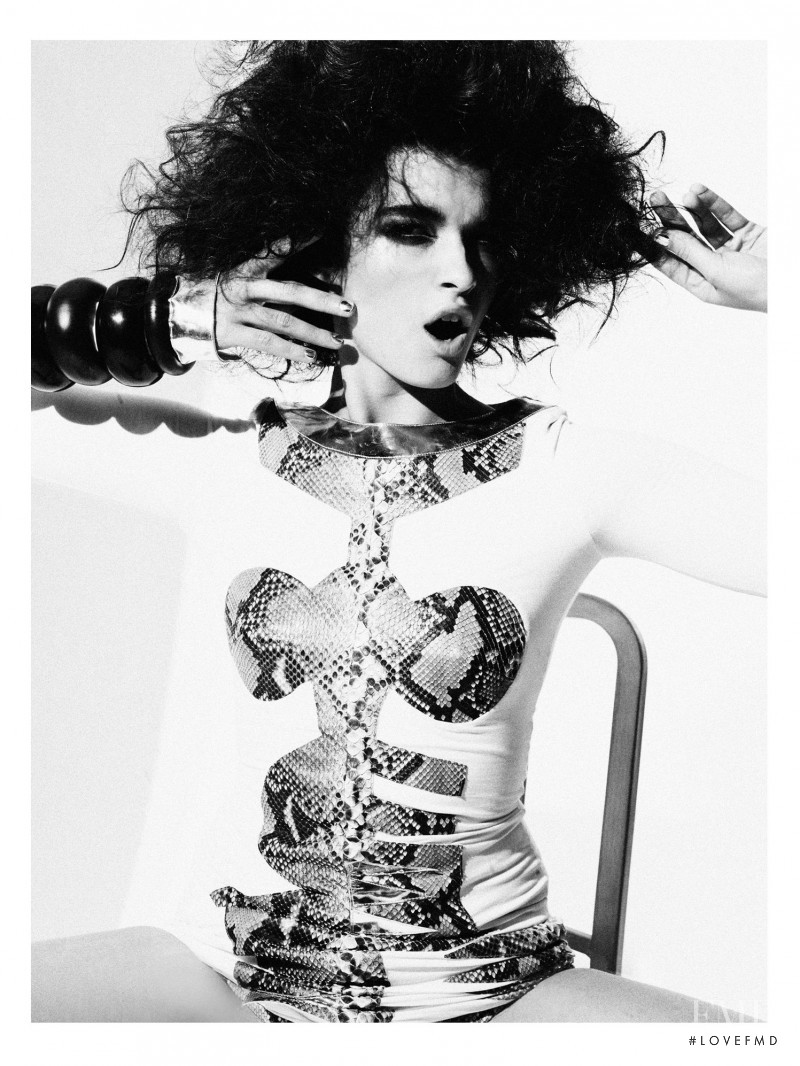 Crystal Renn featured in In Her Skin, March 2011