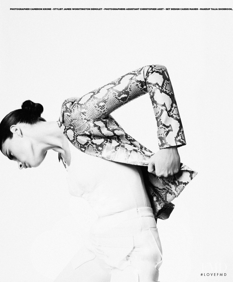 Crystal Renn featured in In Her Skin, March 2011