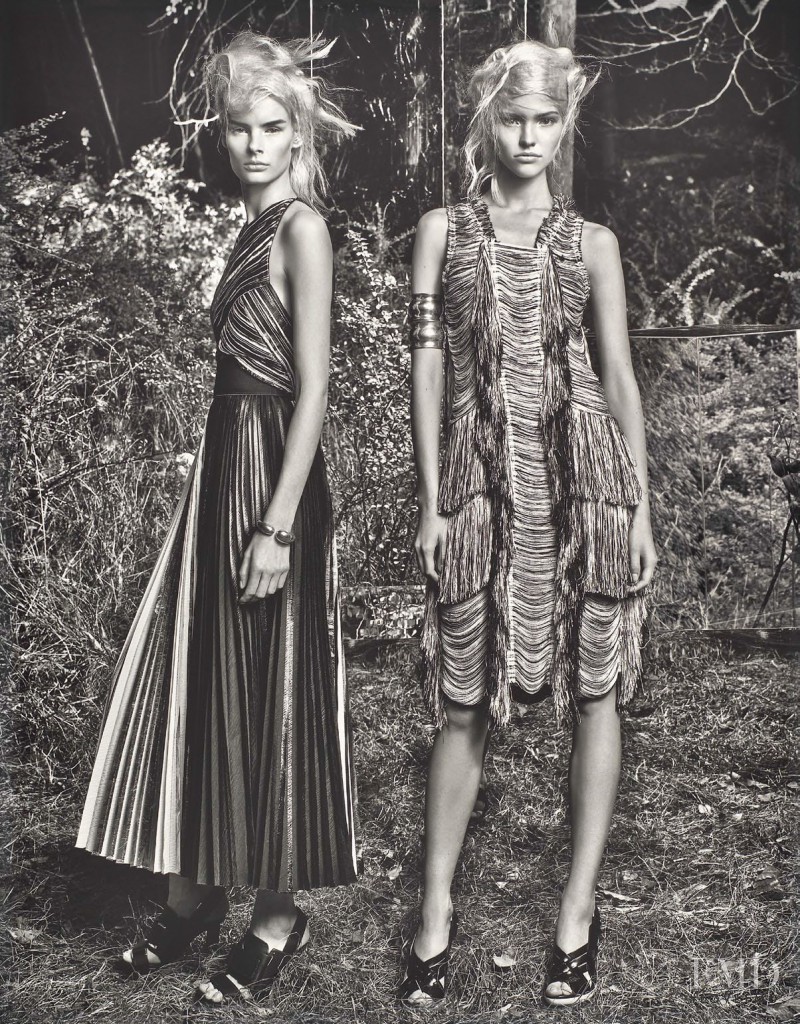 Sasha Luss featured in Field Day, February 2014
