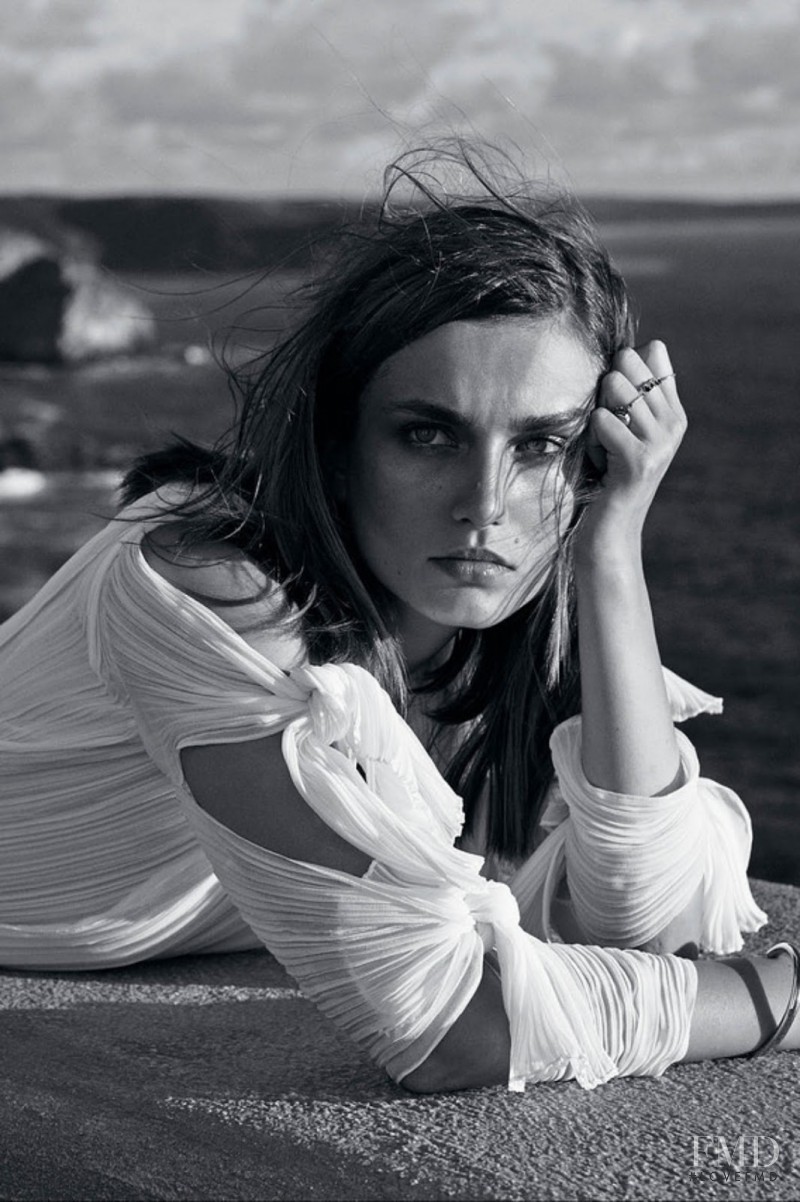 Andreea Diaconu featured in Costa Careye\'s Utopian View, February 2014